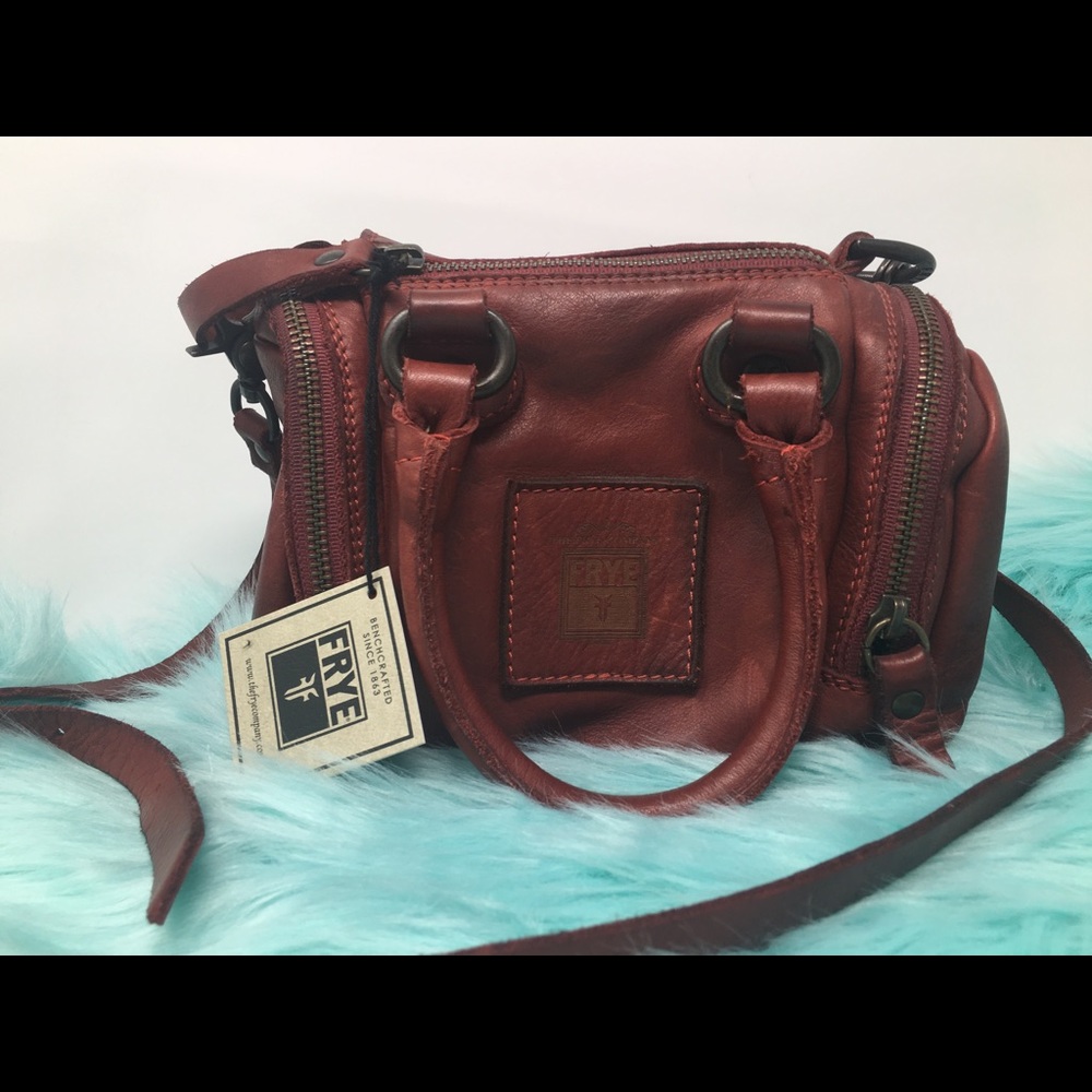 Frye Brooke mini speedy satchel crossbody NWT